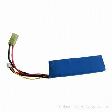 High Rate Rechargeable Li-polymer Battery Capacity 1250mAh